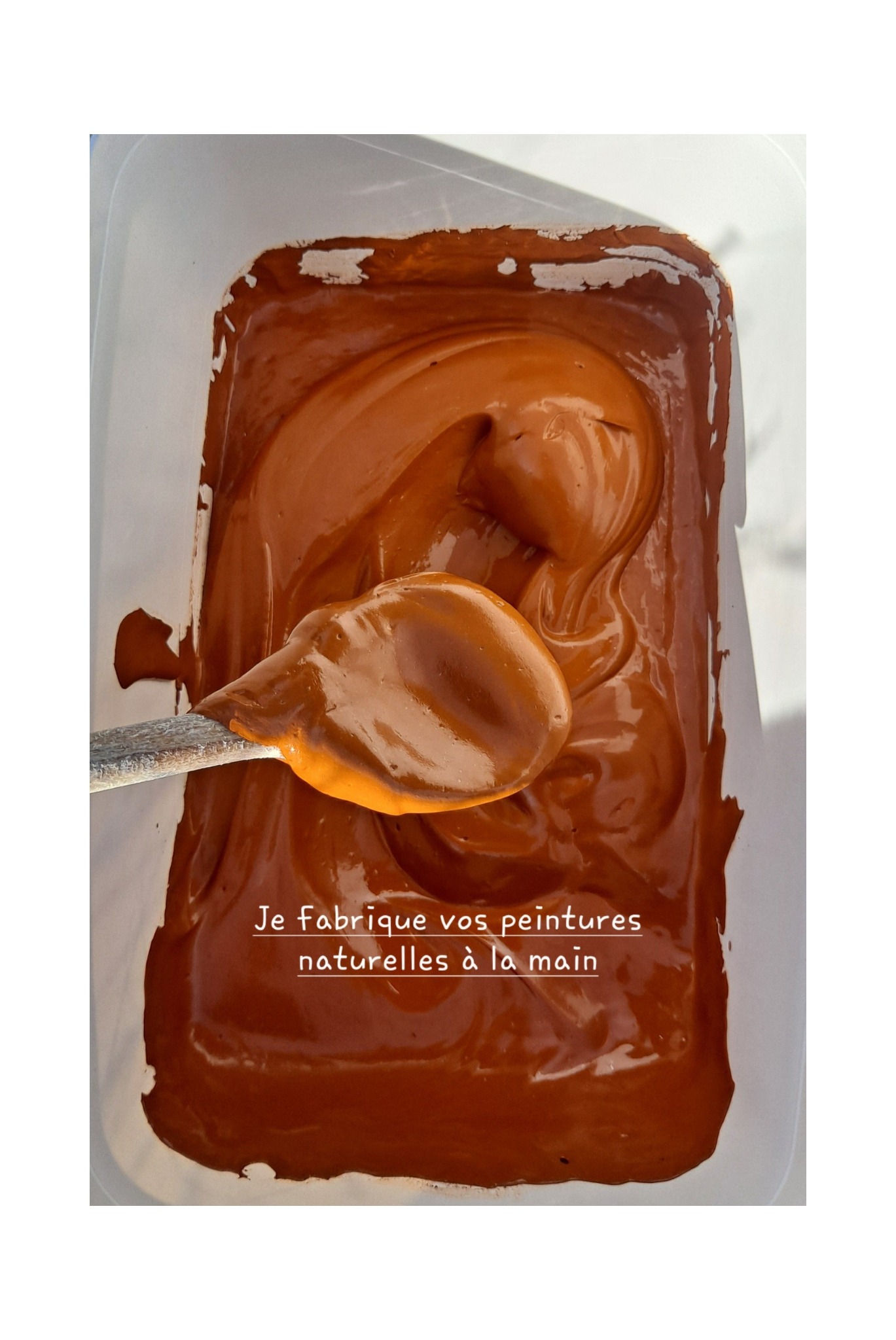 fabrication de peintures françaises artisanales