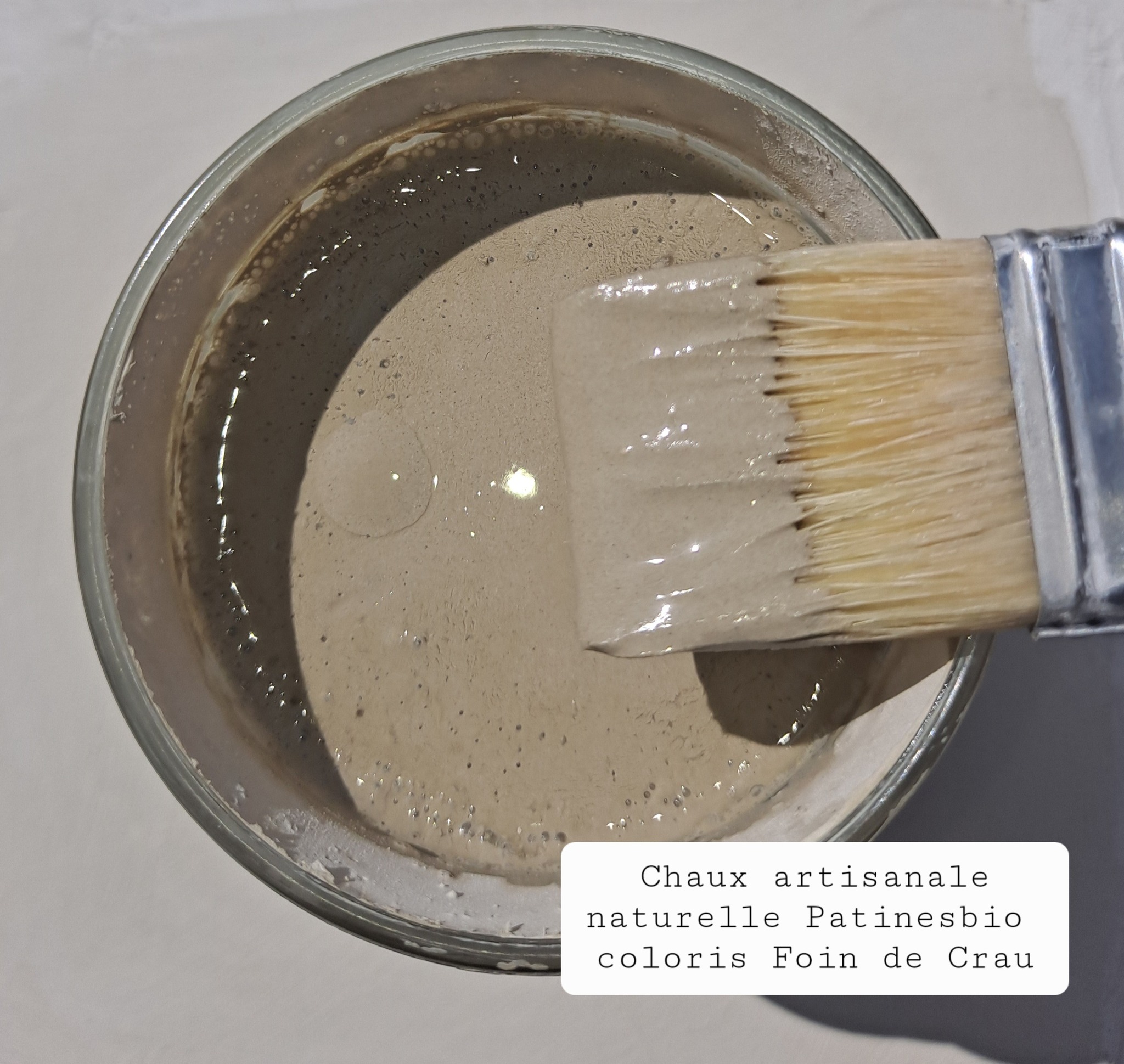 peinture de chaux Foin de Crau