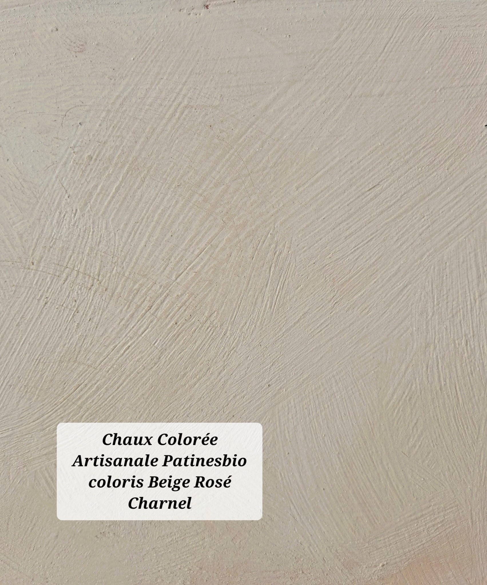 chaux colorée Beige rosé Charnel