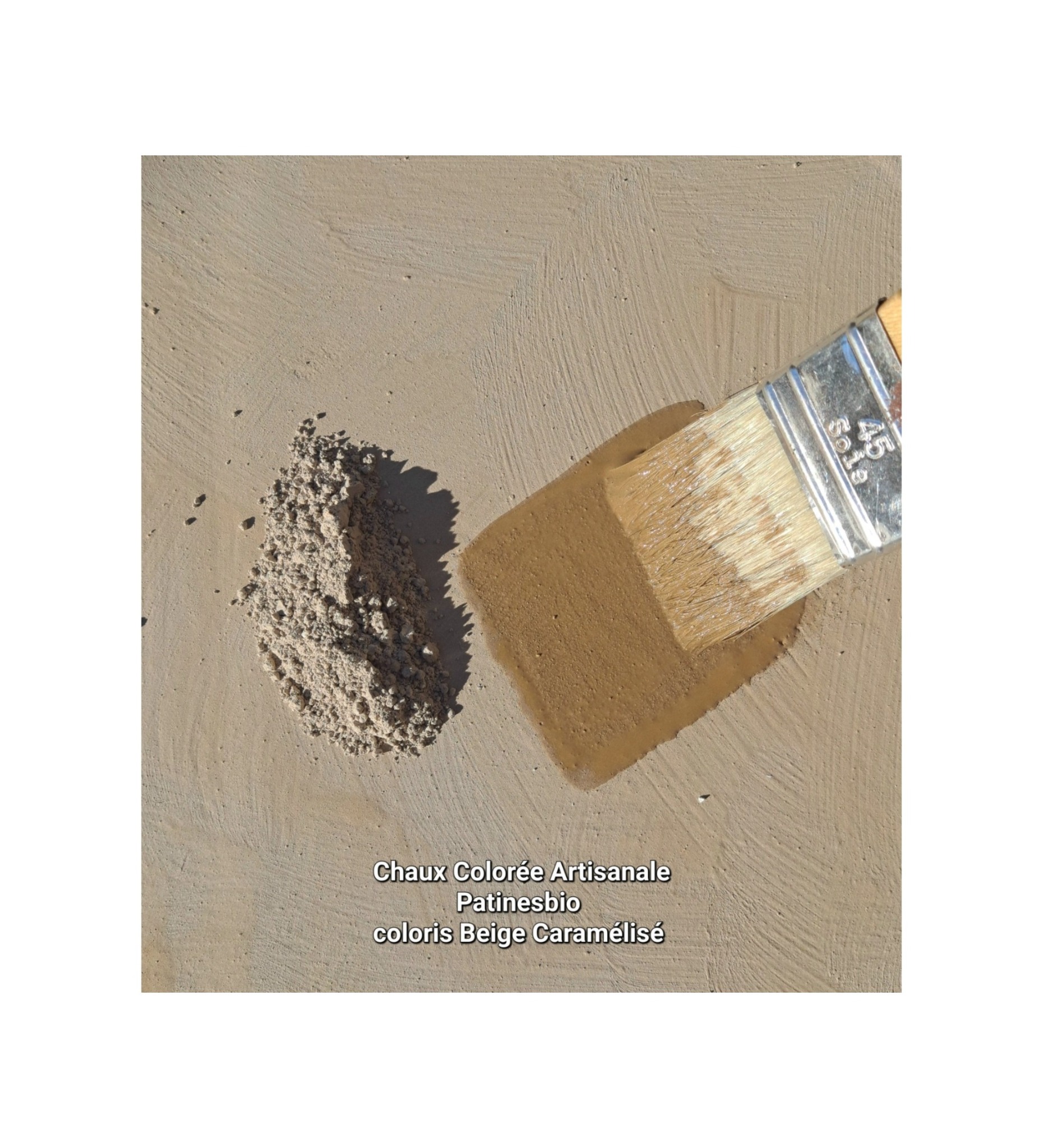 chaux colorée Beige Caramélisé