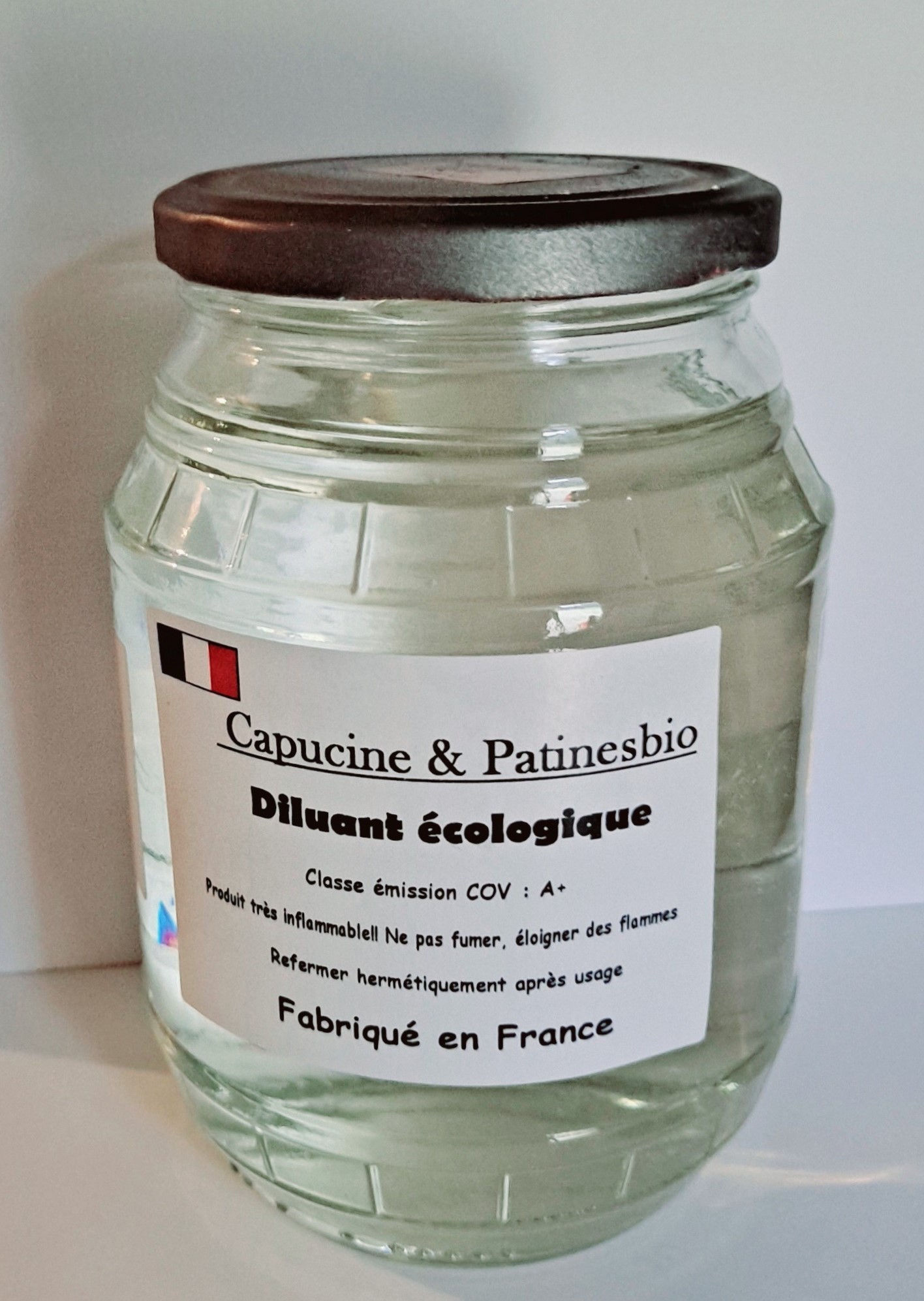 diluant végétal pour laque et lasure