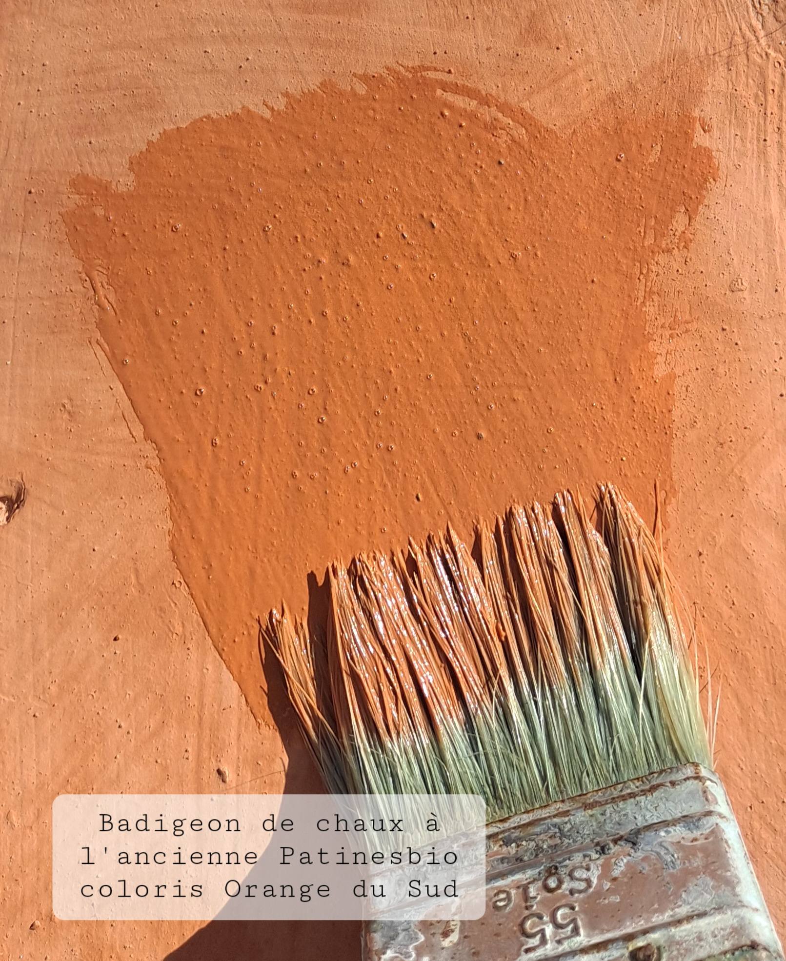 badigeon naturel coloris Orange du Sud