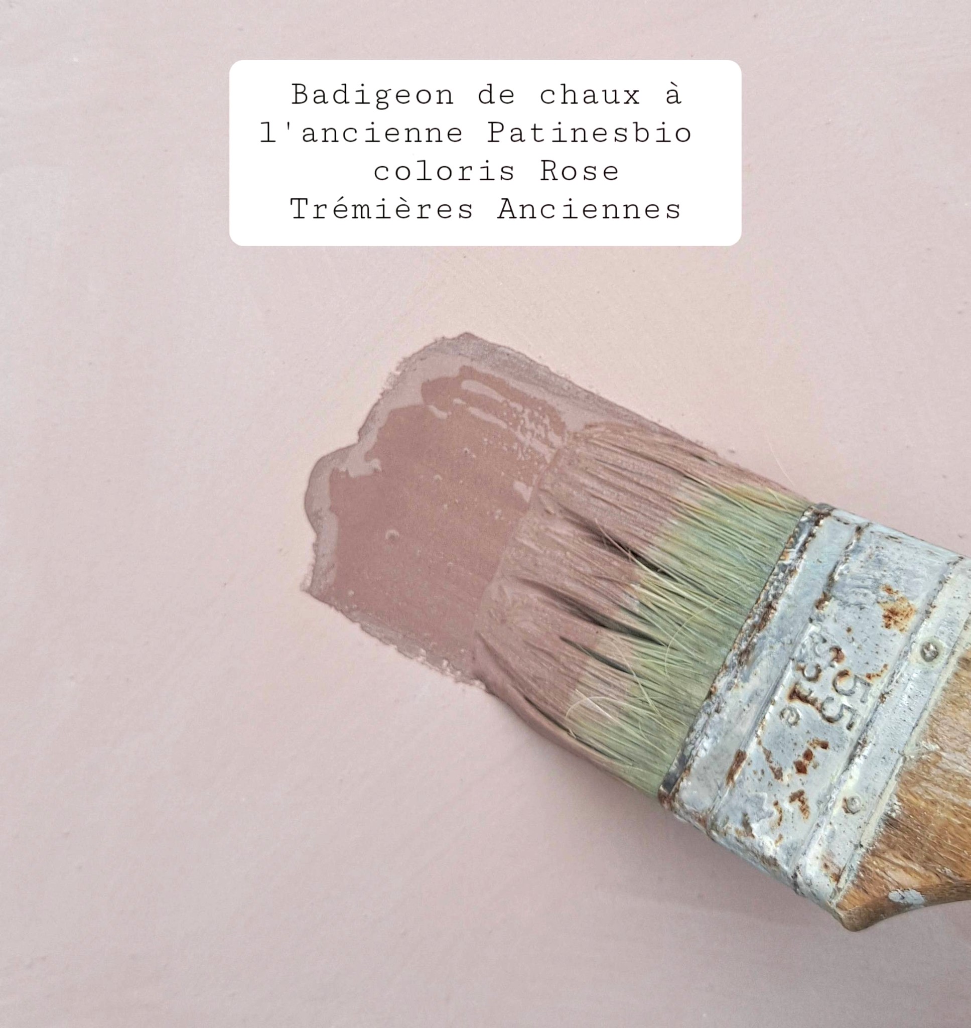 chaux rose ancien