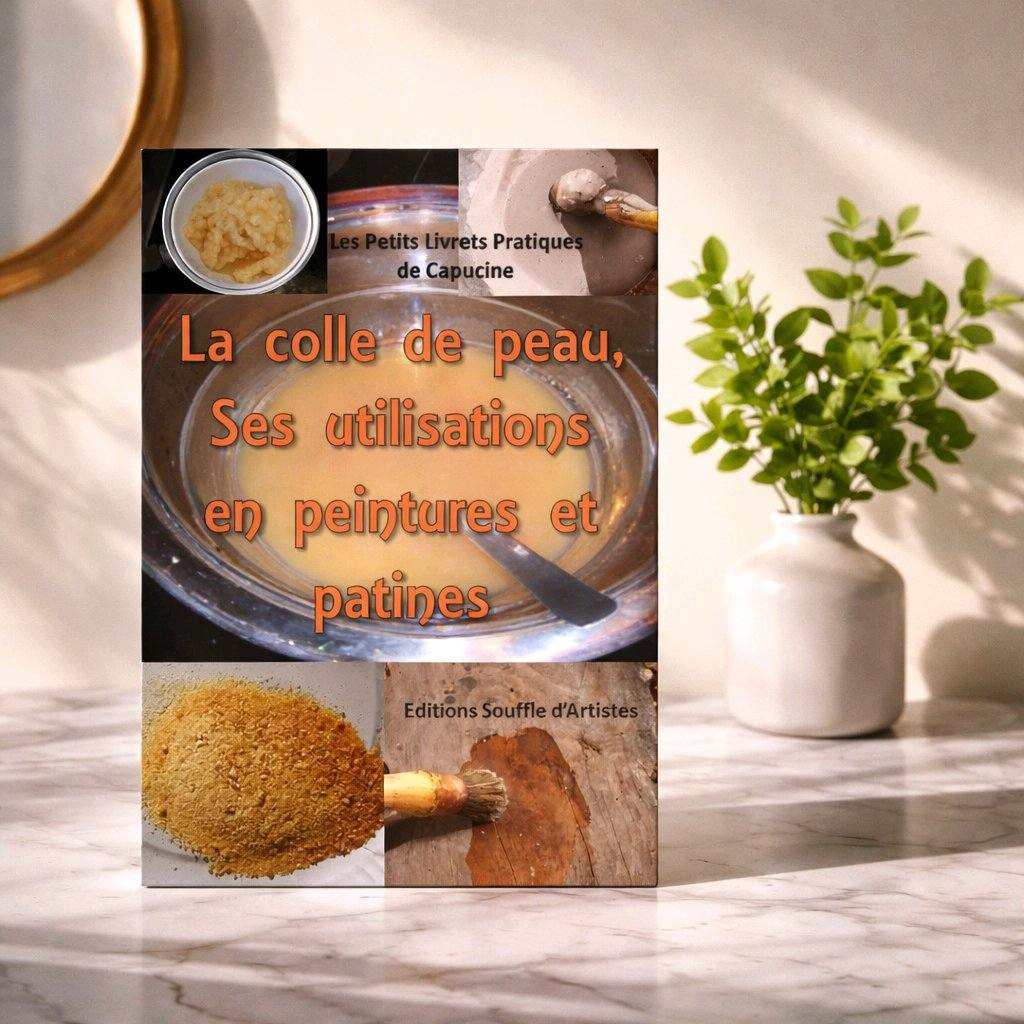 peinture colle de peau