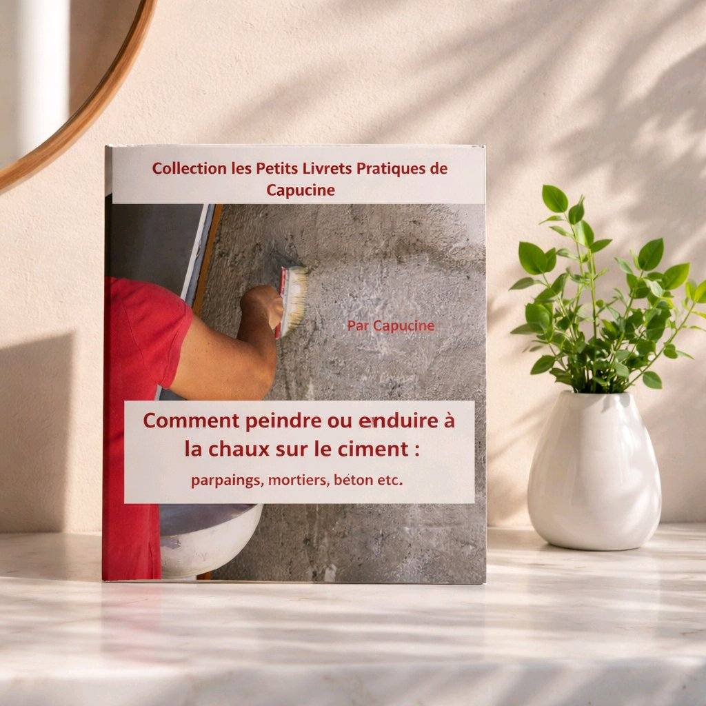peinture chaux sur ciment
