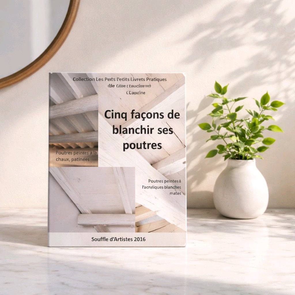 peintures pour blanchir poutres