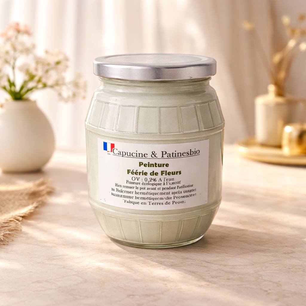 peinture végétale coloris fleur de cactus 950ml