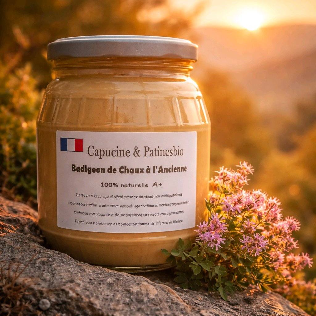 peinture chaux orange