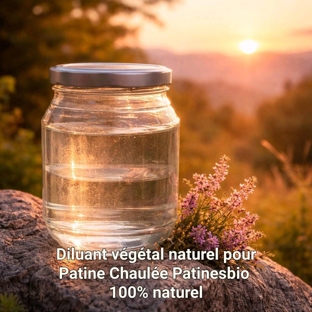 diluant végétal naturel pour patine chaulée patinesbio 950ml