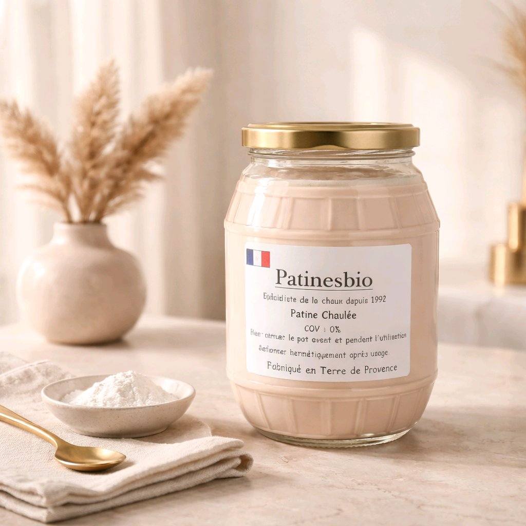 patine de chaux rosé