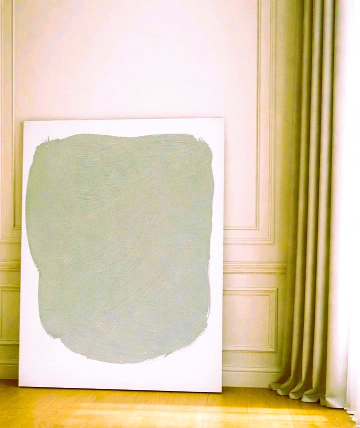 peinture de chaux vert Olive