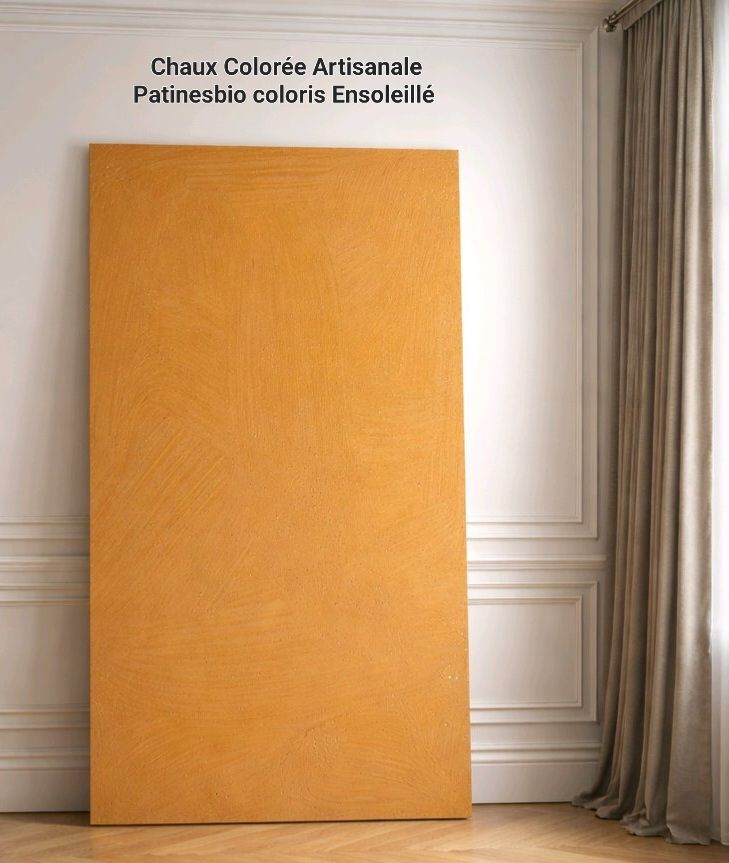 chaux colorée Ensoleillé