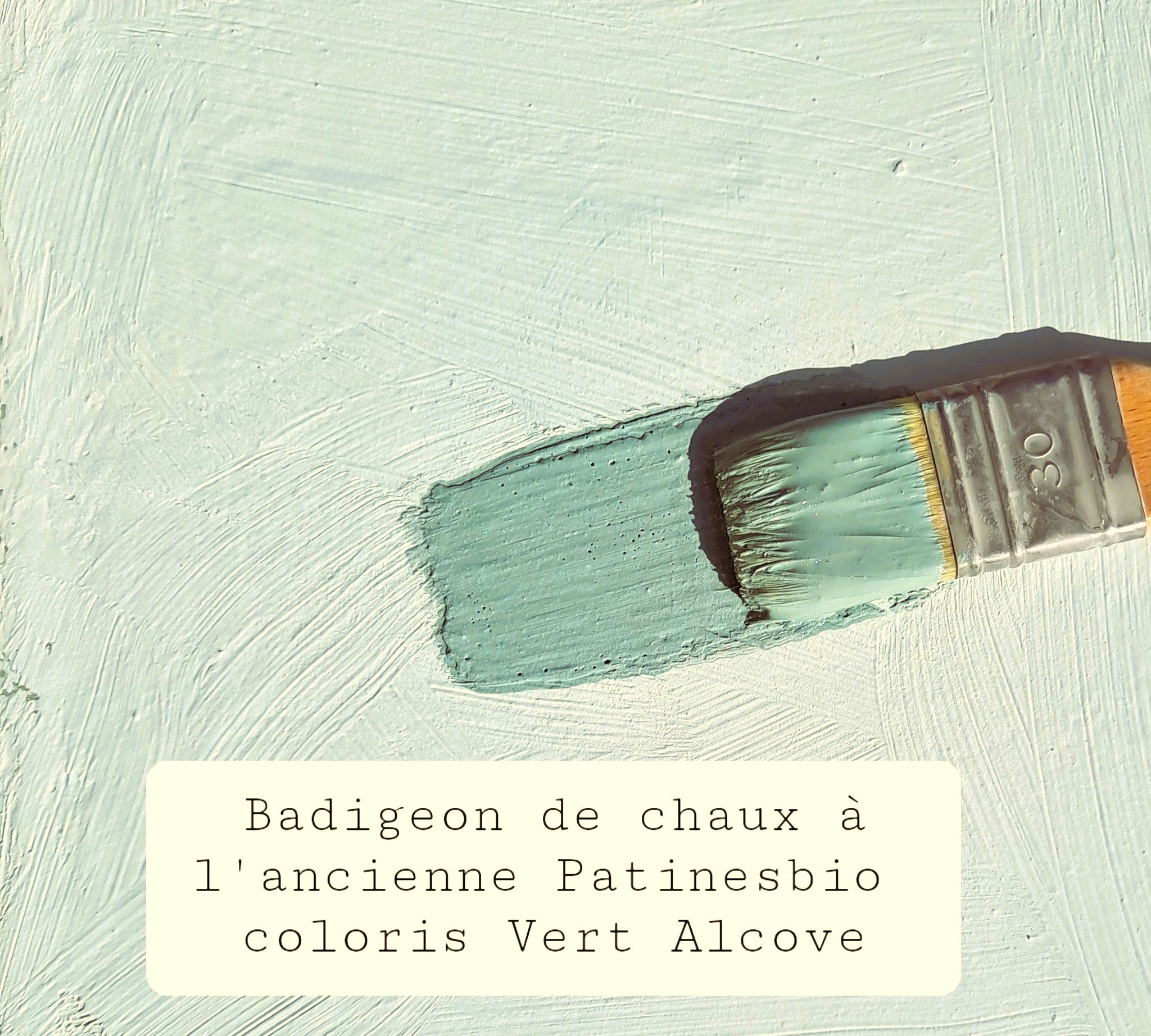 peinture vert bleuté