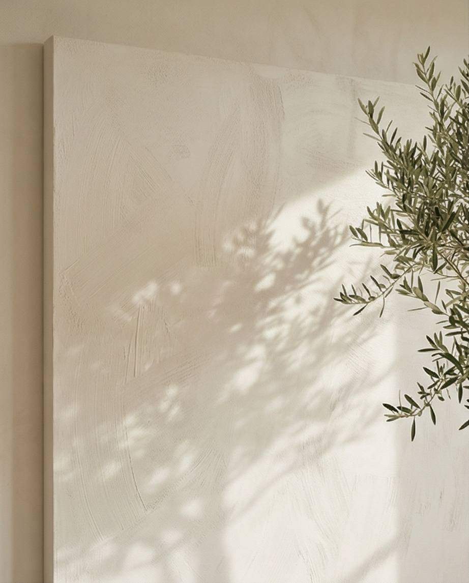 peinture de chaux blanc doré blanc coquillage