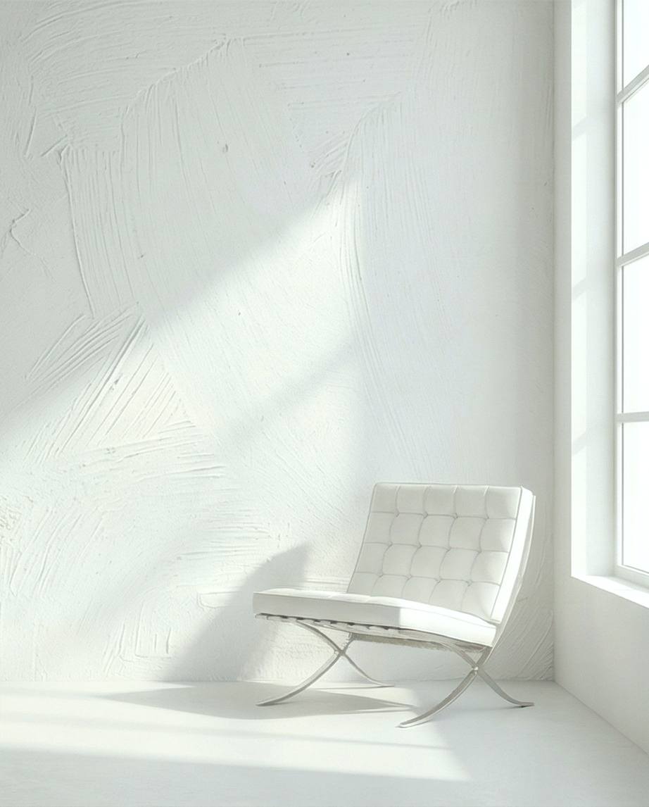 peinture chaux minérale murale blanc bleuté coloris Blanc Hermine