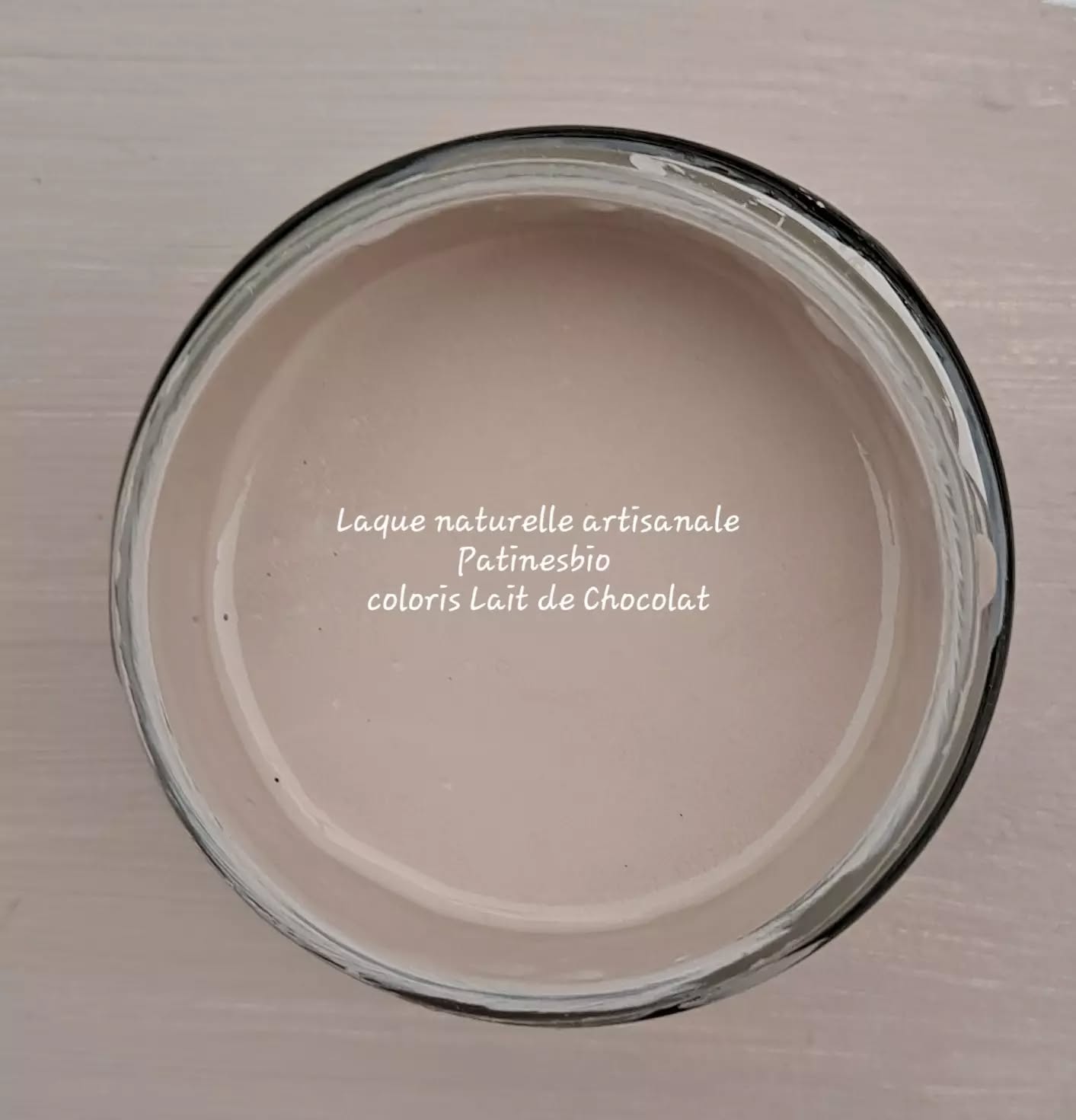 laque biosourcée mate coloris Lait de Chocolat