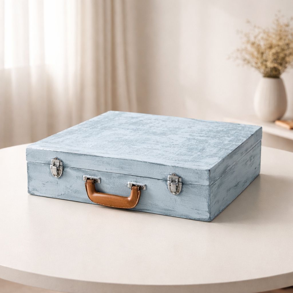 patine pour bois à la chaux bleu glacial