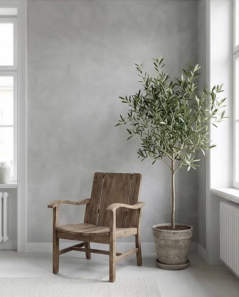 peinture minérale chaux gris