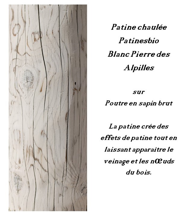 Patine Chaulée Blanc Pierre des Alpilles - Patines naturelles/Patines  Chaulées - patinesbio