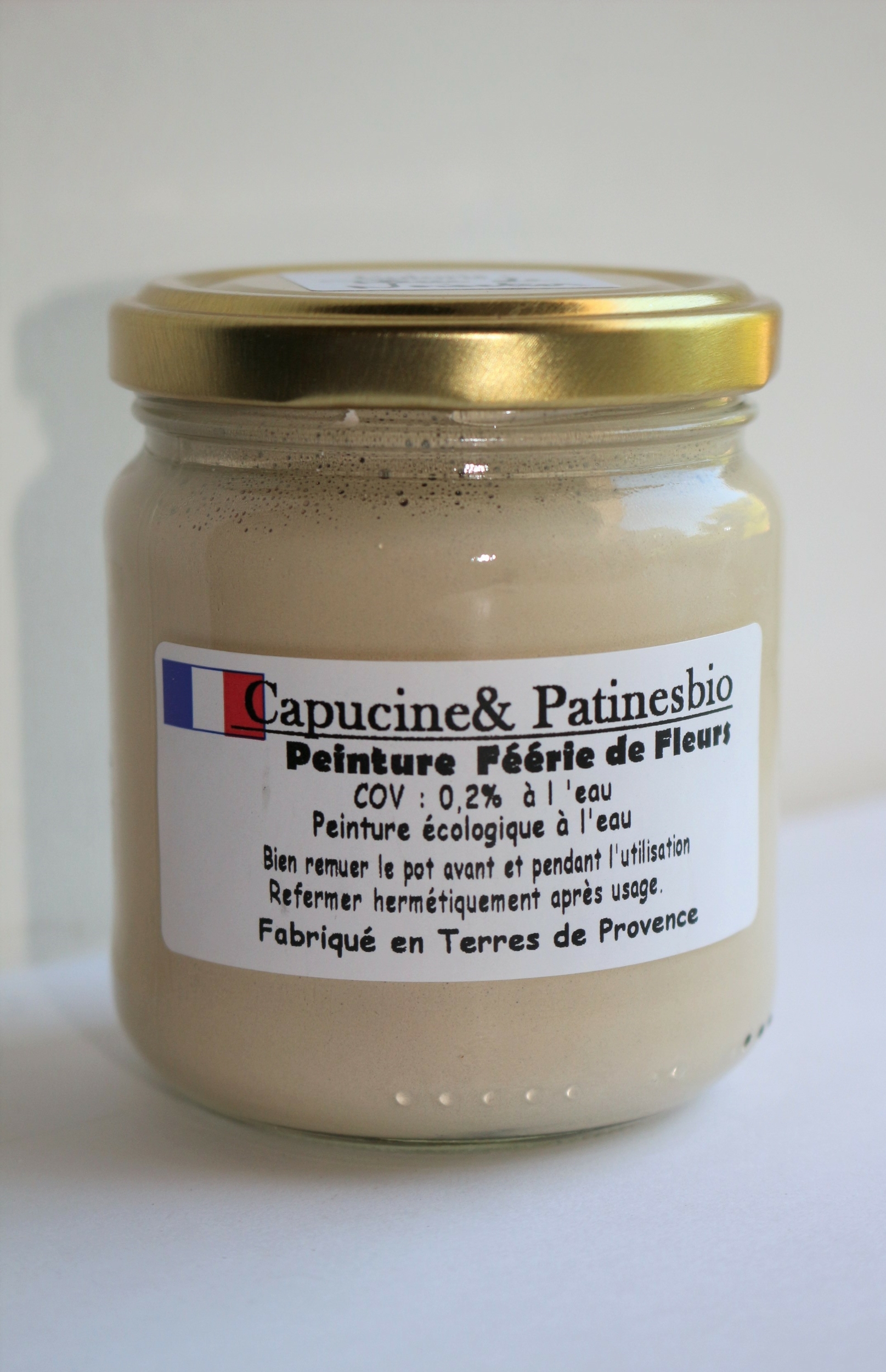 peinture écologique crème