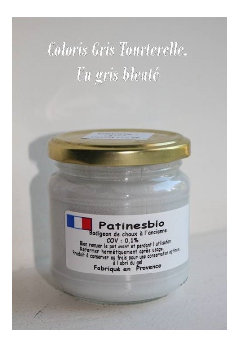 Peinture chaux Gris Tourterelle 150ml
