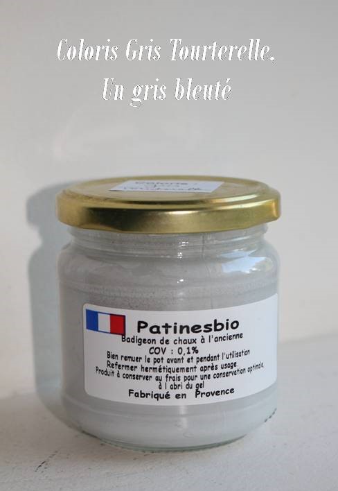 Peinture chaux Gris Tourterelle 150ml