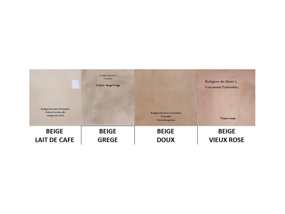 couleurs beige a la chaux