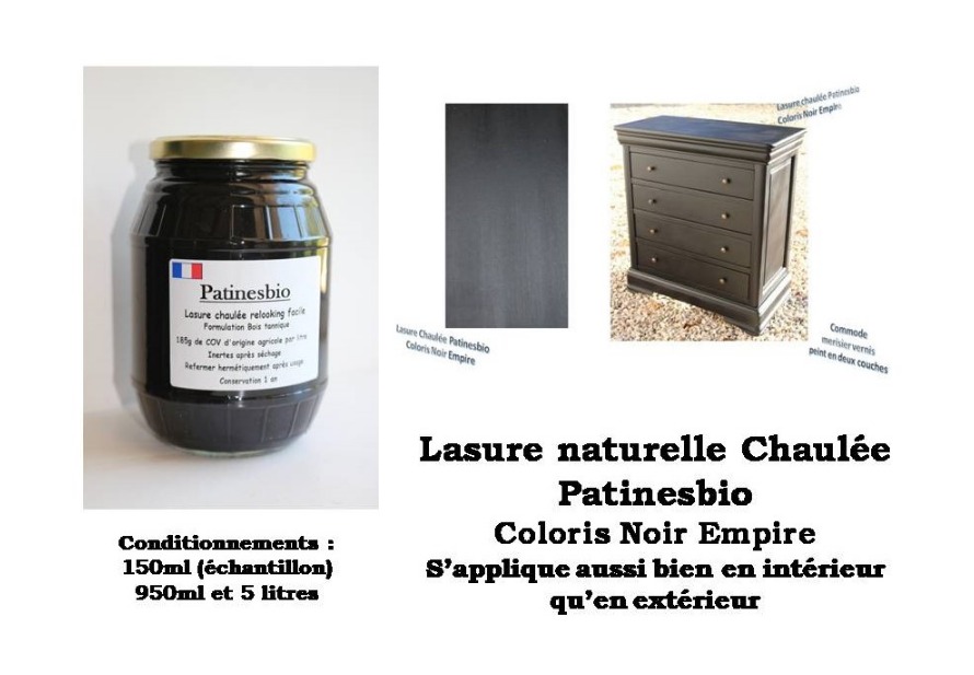 peinture bio noir