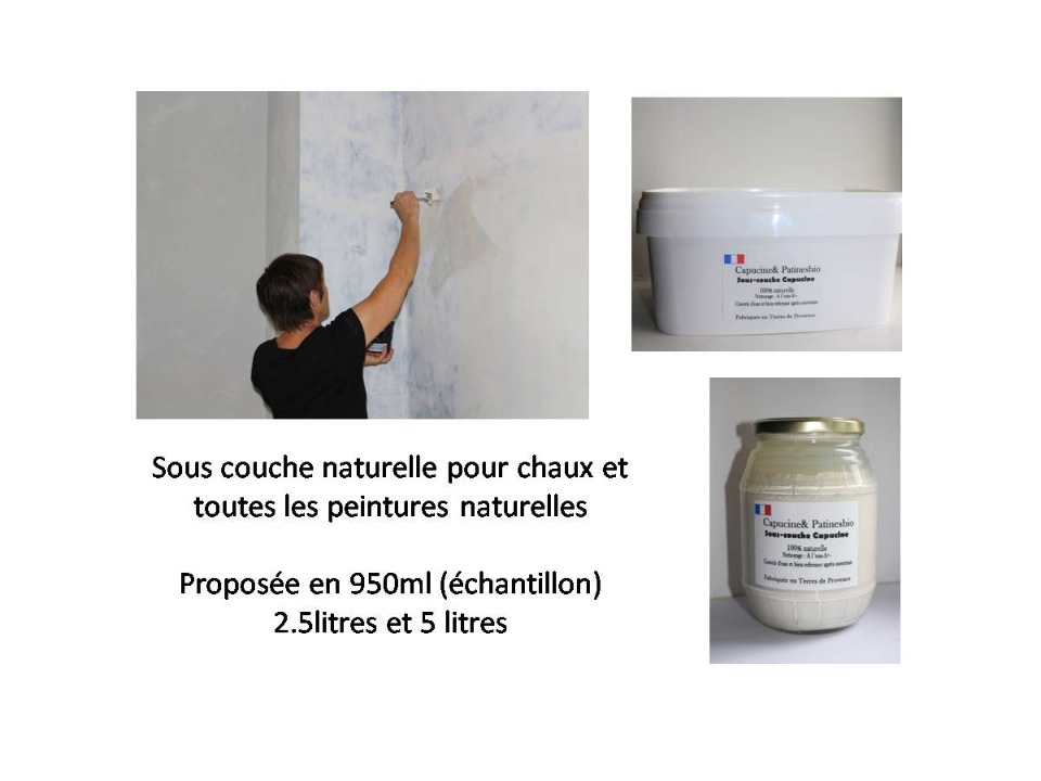 sous-couche écologique chaux
