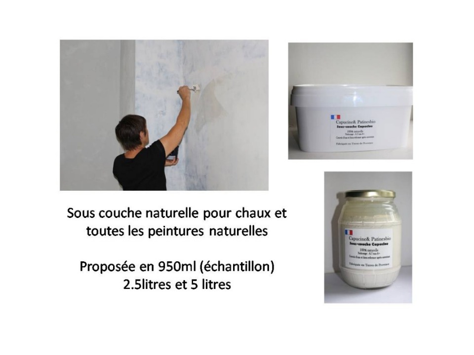 sous couche naturelle capucine