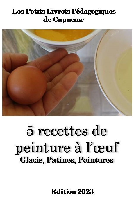 recette peinture à l'oeuf