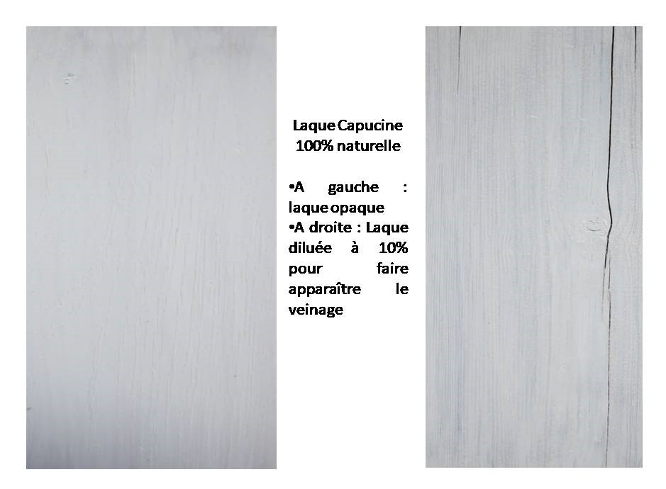 laque biosourcée