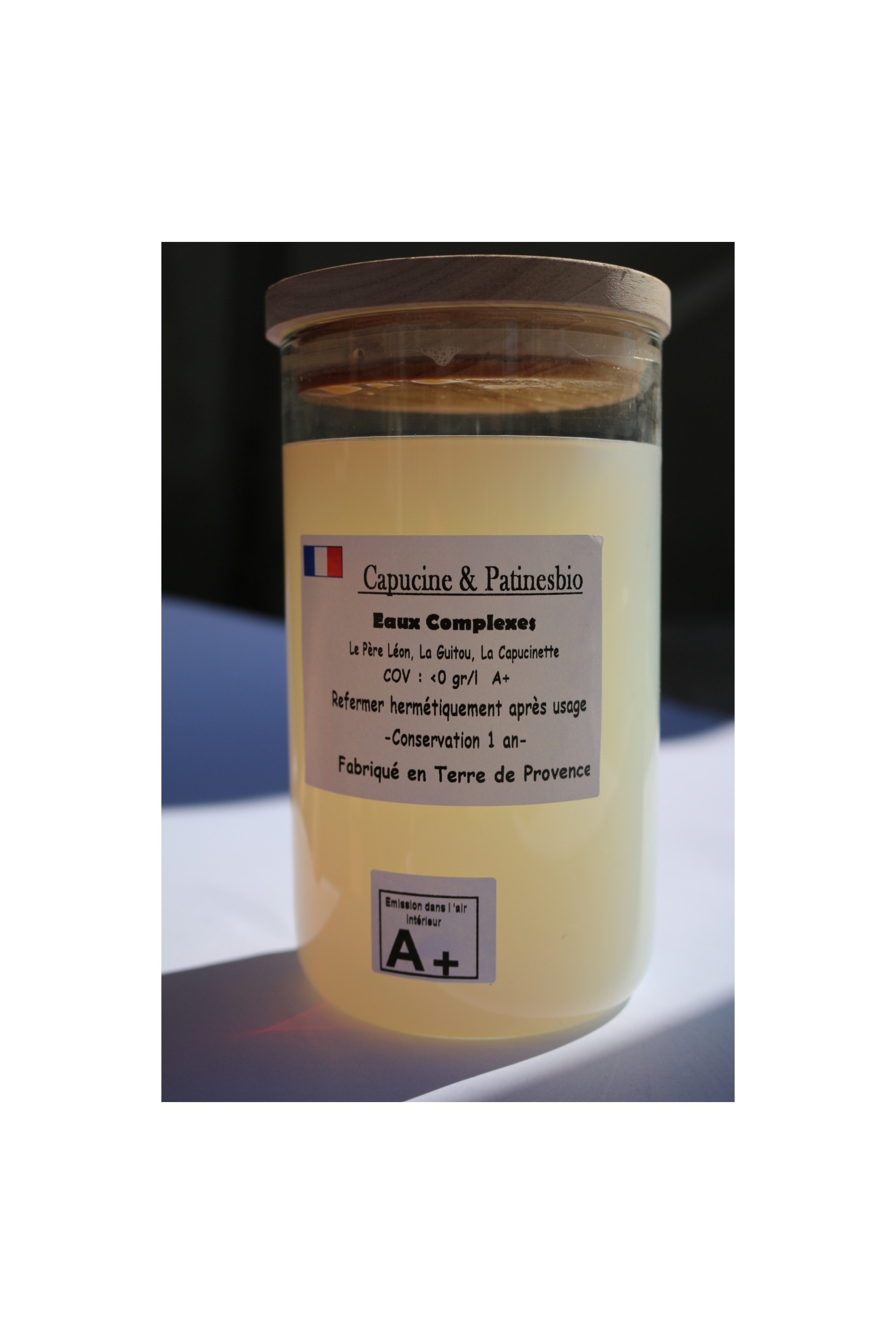 composition eau complexe 