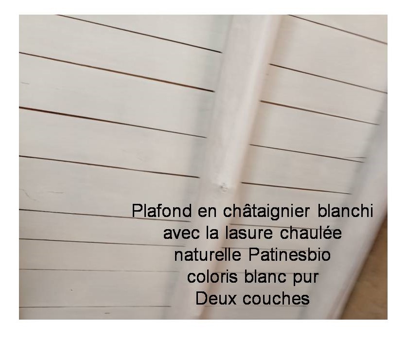 blanchir plafond à la chaux