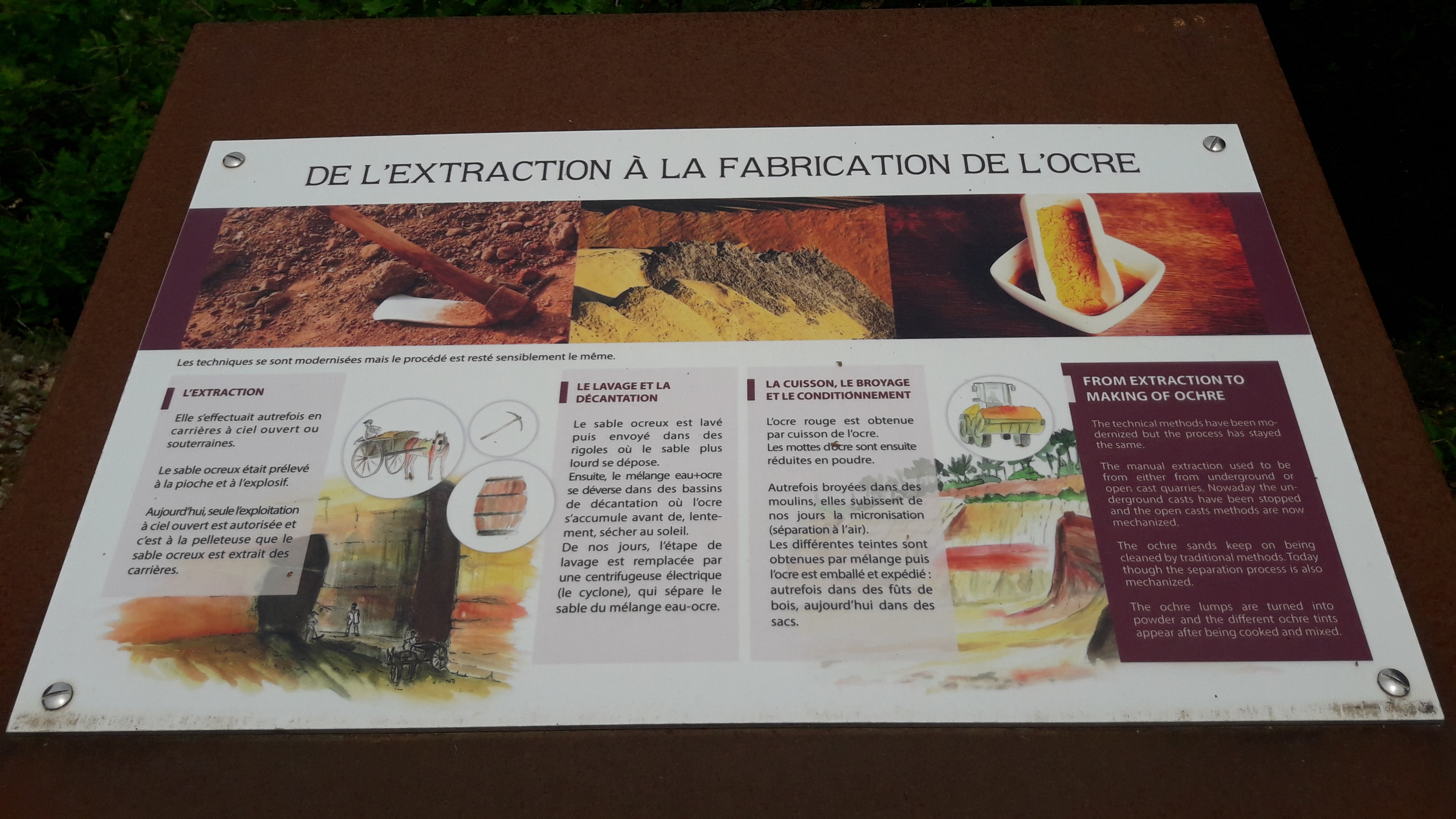 ocres de roussillon