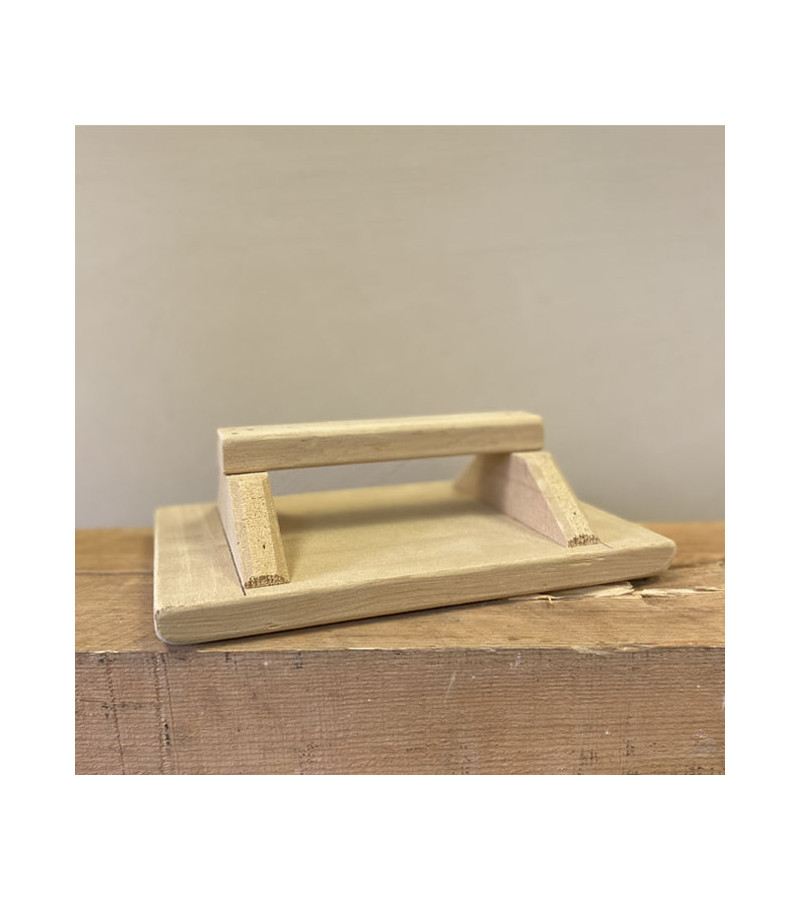 taloche en bois tadelakt grand modele