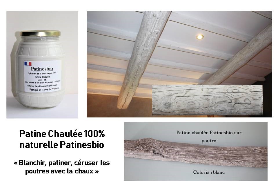 blanchir poutres a la chaux