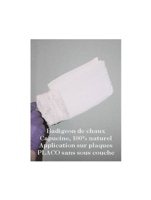 chaux naturelle pour placo