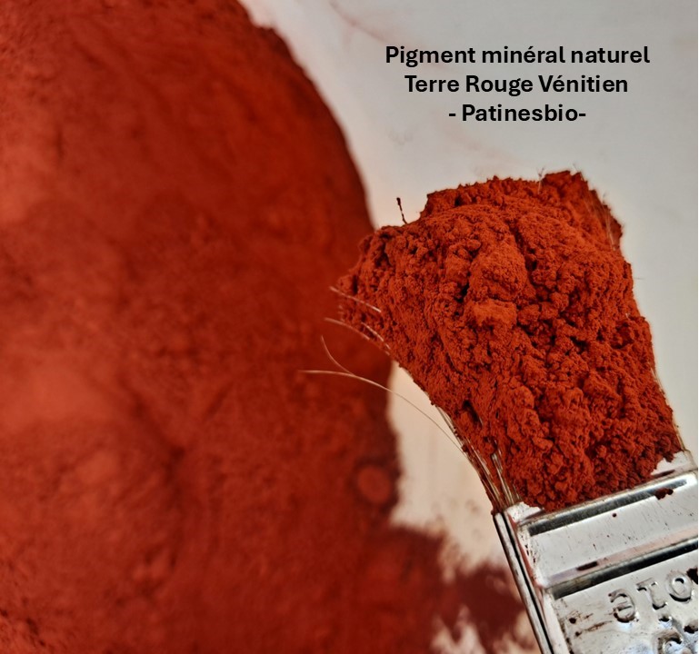 pigment naturel rouge venitien