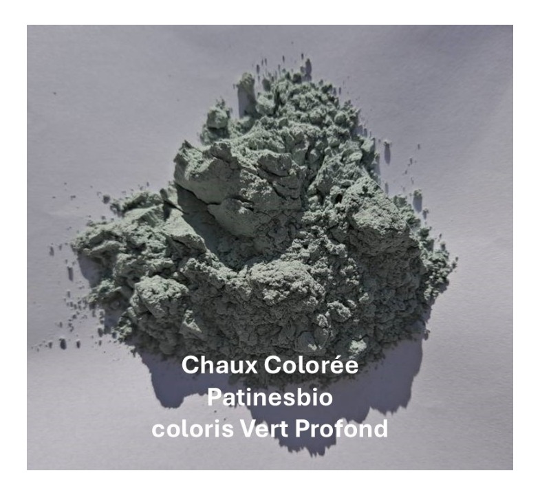 chaux colorée bio artisanale française