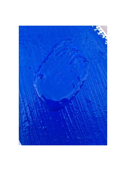 chaux colorée Bleu Ardent