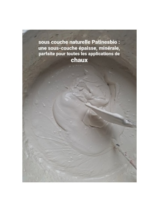 sous couche naturelle pour chaux