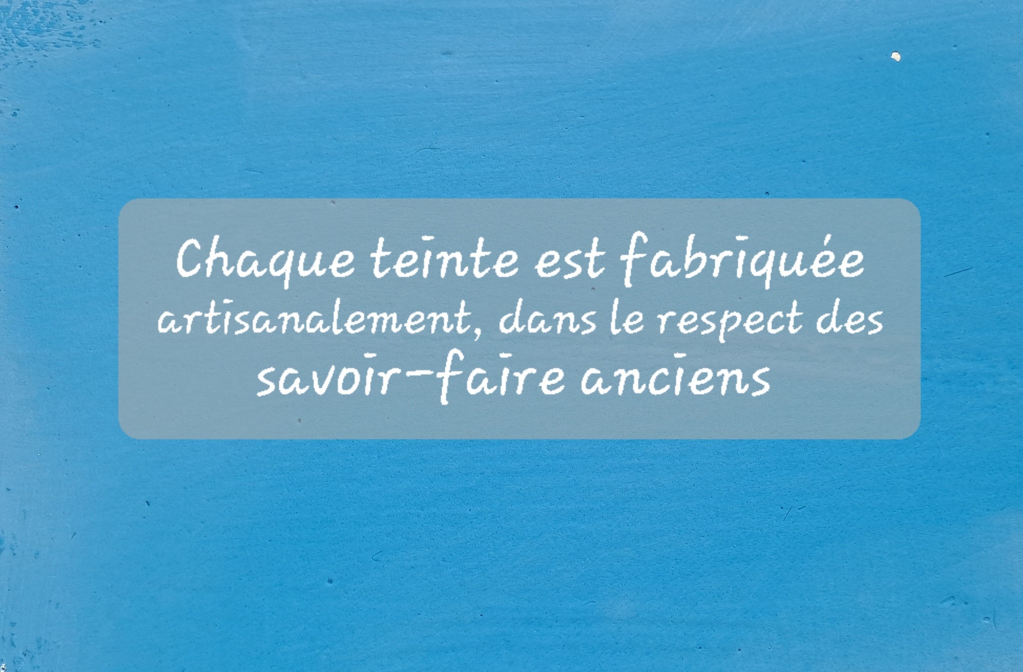 peinture artisanale française à la chaux