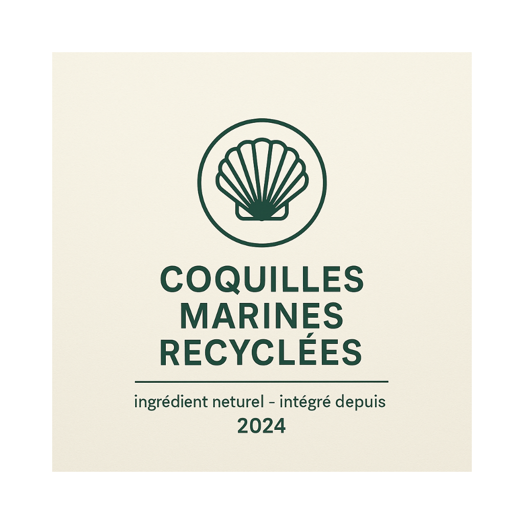 enduit naturel avec coquilles recyclees