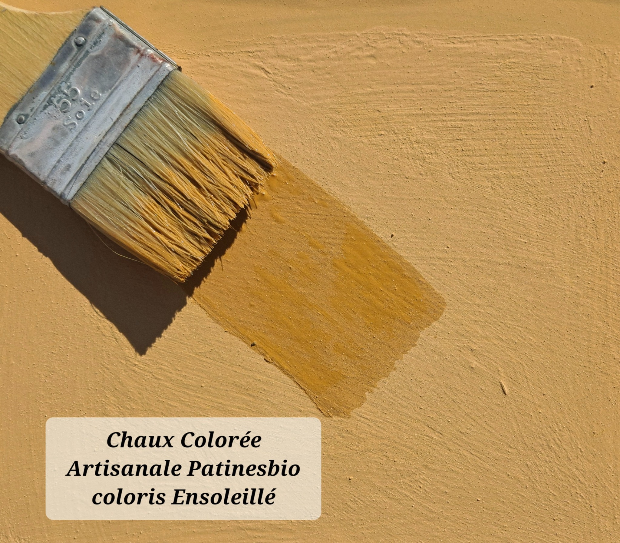chaux coloree ensoleillee