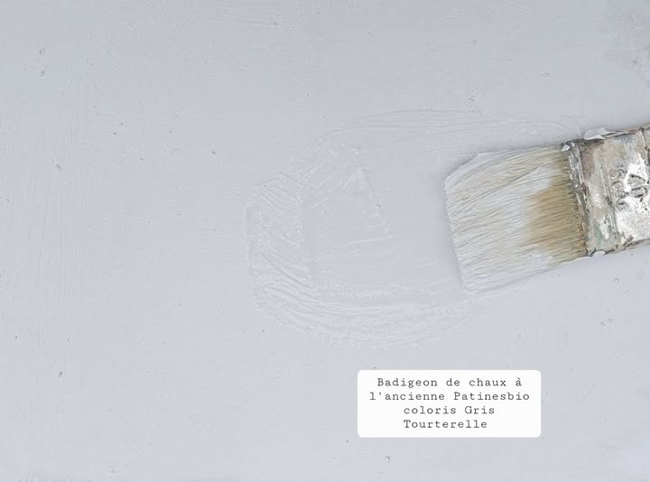 peinture à la chaux Gris Tourterelle