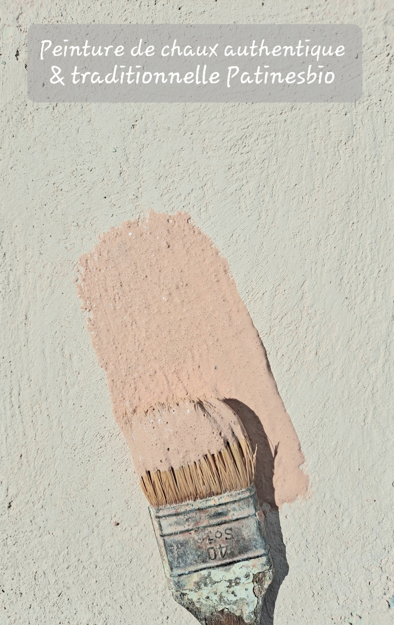 peinture de chaux traditionnelle et authentique