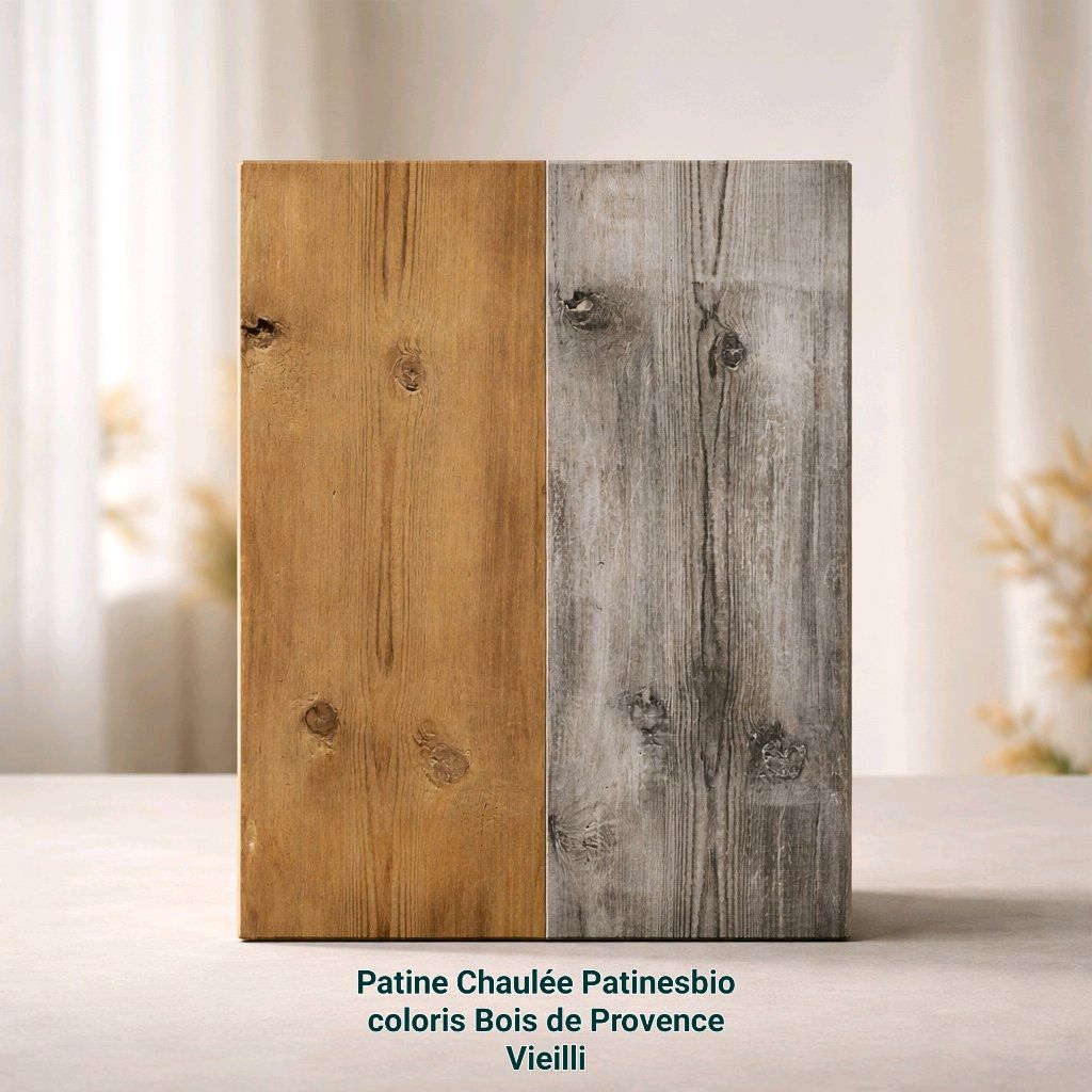 vieillir bois avec peinture naturelle