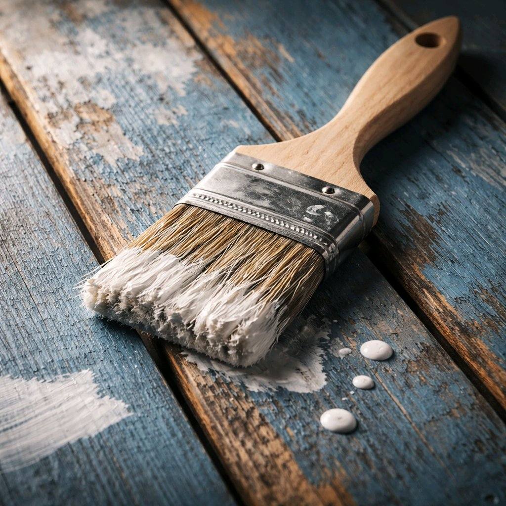 patine chaulee sur bois