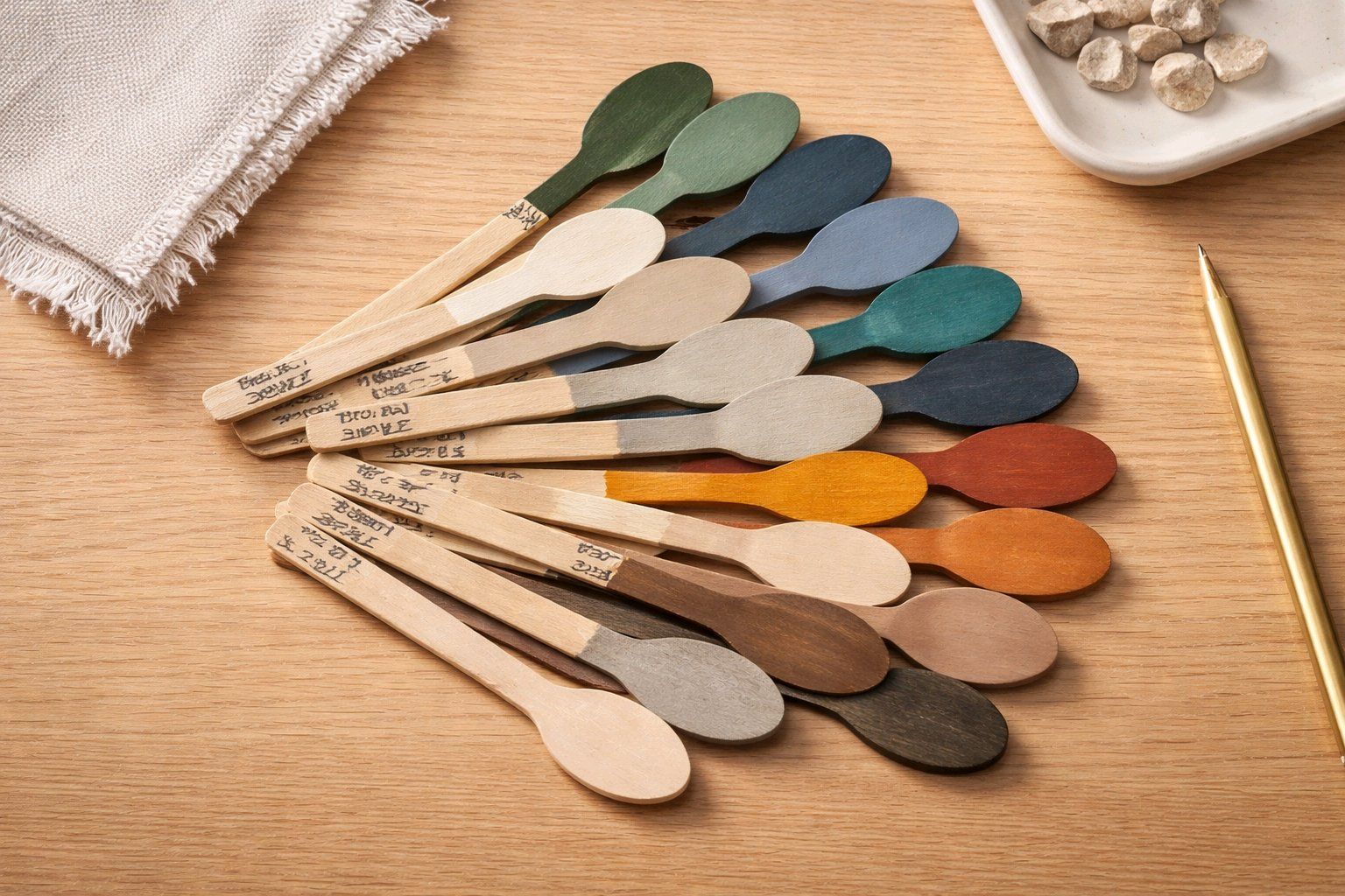 nuancier couleur peintures naturelles